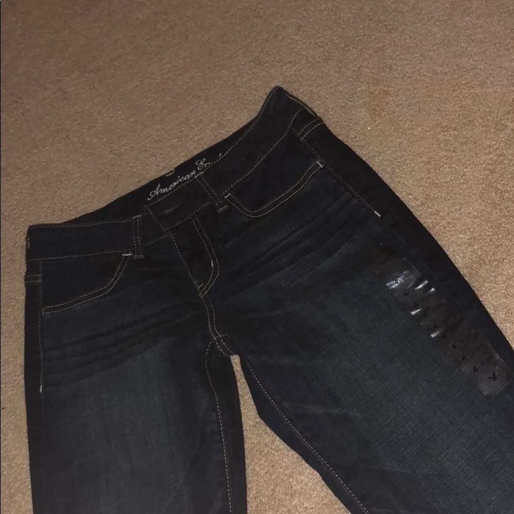 4 X-long American Eagle Super Stretch jeggings